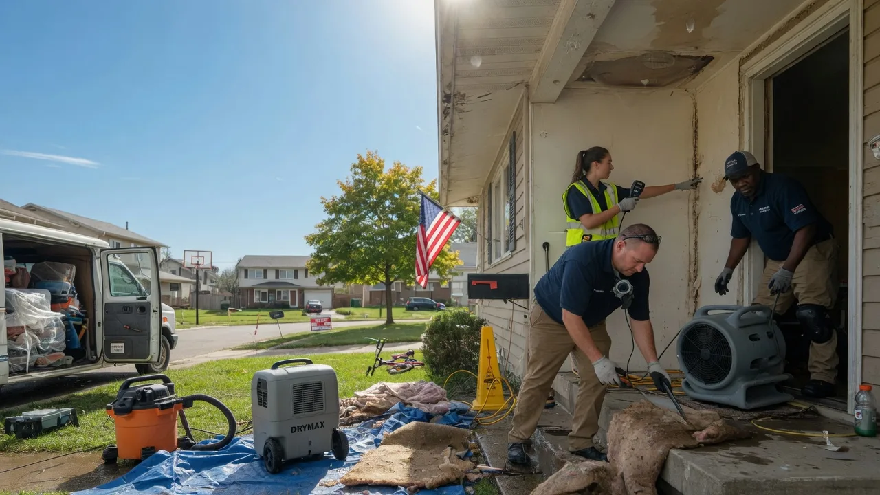 Water Damage Restoration in Bradley, ME near me